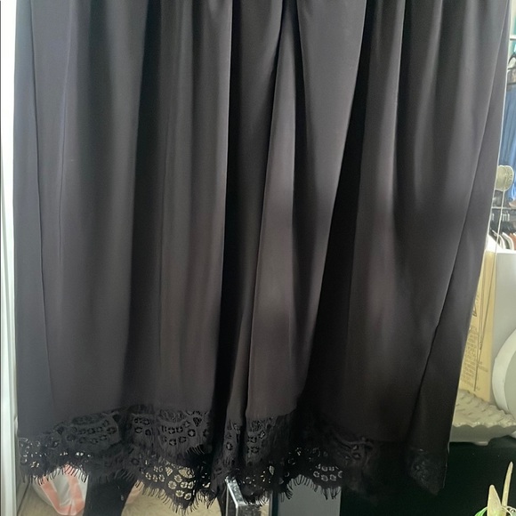 Black Sleeveless Lace romper size 0 plus XL - Picture 6 of 9